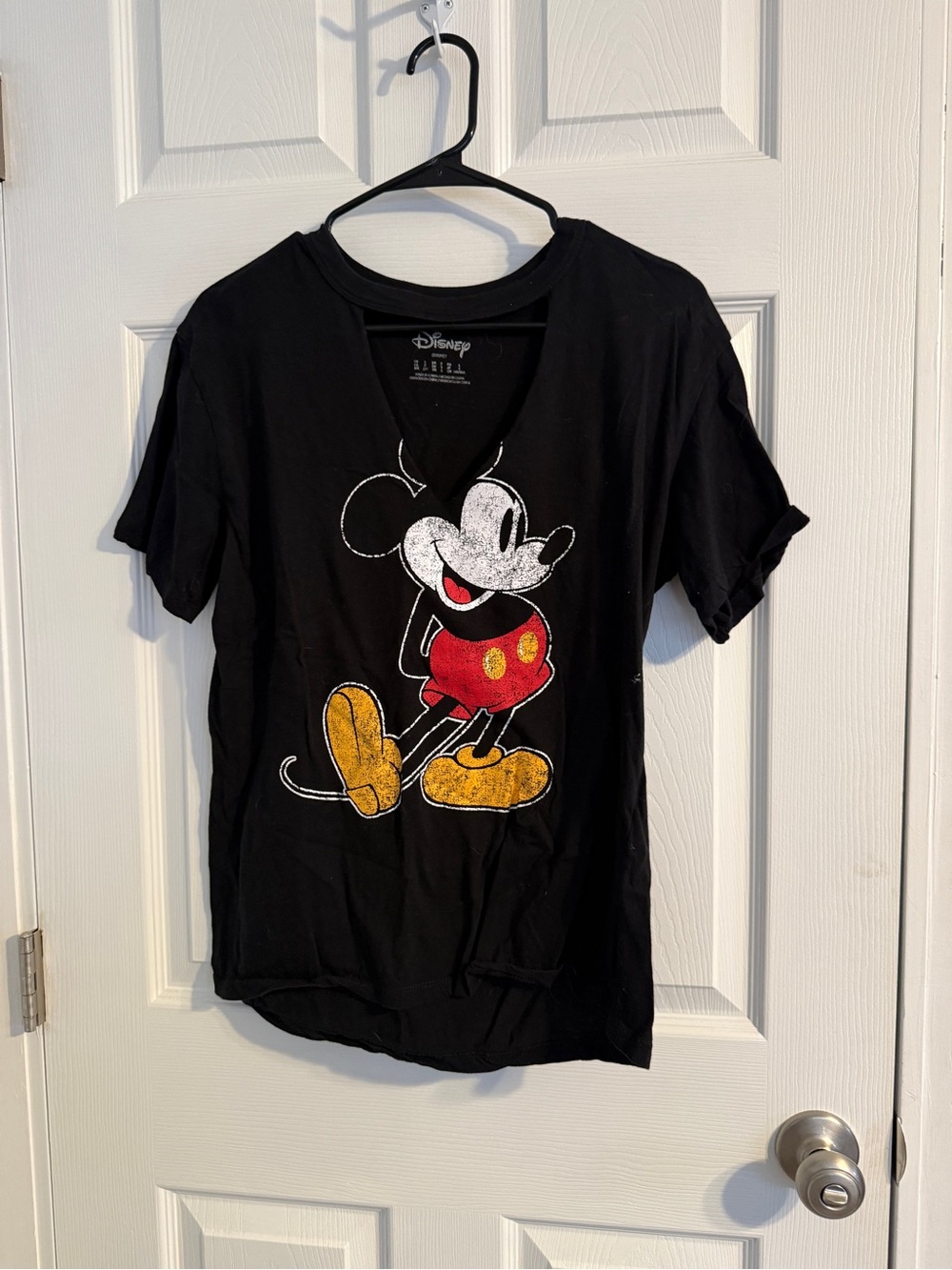 Disney Black Mickey Mouse Graphic Tee